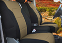 Image is representative of Coverking Genuine CR Grade Neoprene Seat Covers.<br/>Due to variations in monitor settings and differences in vehicle models, your specific part number (CSCF89MA9370) may vary.