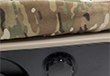 Image is representative of Coverking Multicam Camo Tactical Seat Covers.<br/>Due to variations in monitor settings and differences in vehicle models, your specific part number (CTSCMC1BM7119T) may vary.