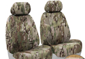Image is representative of Coverking Multicam Camo Tactical Seat Covers.<br/>Due to variations in monitor settings and differences in vehicle models, your specific part number (CTSCMC1BM7119T) may vary.