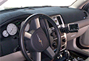 Image is representative of Dash Designs Suede Dashboard Cover.<br/>Due to variations in monitor settings and differences in vehicle models, your specific part number (1070-0BOK) may vary.