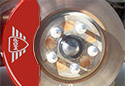 Image is representative of MGP Brake Caliper Covers.<br/>Due to variations in monitor settings and differences in vehicle models, your specific part number (12203SMGPRD) may vary.