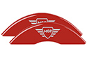 Image is representative of MGP Brake Caliper Covers.<br/>Due to variations in monitor settings and differences in vehicle models, your specific part number (12203SMGPRD) may vary.