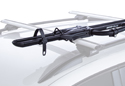 Image is representative of Rhino-Rack Hybrid Roof Mount Bike Rack.<br/>Due to variations in monitor settings and differences in vehicle models, your specific part number (RBC050) may vary.
