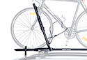 Image is representative of Rhino-Rack Hybrid Roof Mount Bike Rack.<br/>Due to variations in monitor settings and differences in vehicle models, your specific part number (RBC050) may vary.