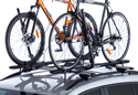 Image is representative of Rhino-Rack Hybrid Roof Mount Bike Rack.<br/>Due to variations in monitor settings and differences in vehicle models, your specific part number (RBC050) may vary.
