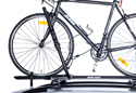 Image is representative of Rhino-Rack Hybrid Roof Mount Bike Rack.<br/>Due to variations in monitor settings and differences in vehicle models, your specific part number (RBC050) may vary.