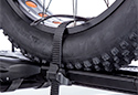 Image is representative of Rhino-Rack Hybrid Roof Mount Bike Rack.<br/>Due to variations in monitor settings and differences in vehicle models, your specific part number (RBC050) may vary.