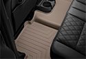Image is representative of WeatherTech DigitalFit Floor Liners.<br/>Due to variations in monitor settings and differences in vehicle models, your specific part number (444041-444042) may vary.