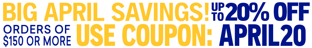 April Savings!
