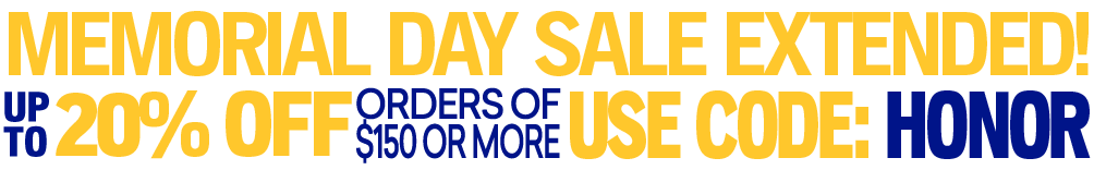 Memorial Day Savings!